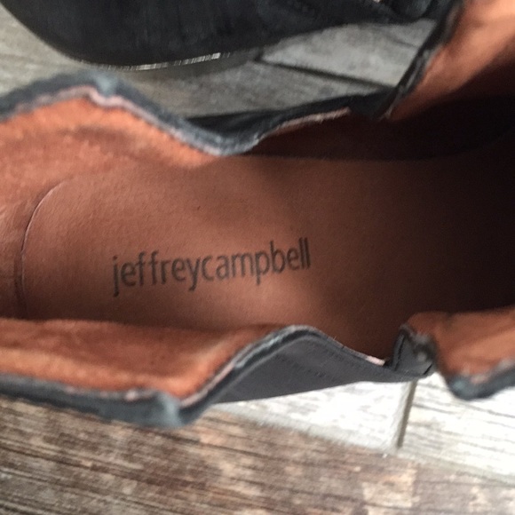 Jeffrey Campbell Cromwell Distressed Black Boots💕 - Picture 4 of 8